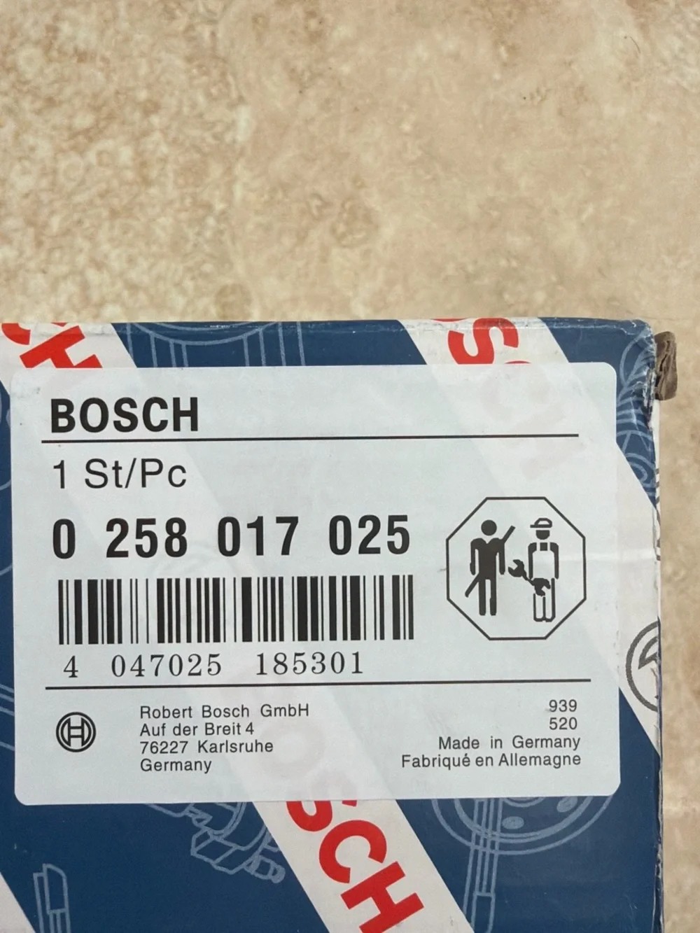 Bosch 0258017025 LSU 4.9 Lambda Wide Band O2 Oxygen Sensor 30-4110 For AEM UEGO
